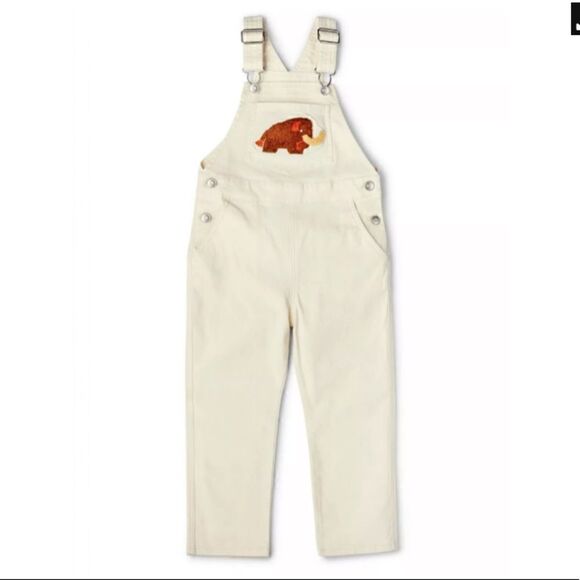 Target x Christian Rogers wooly mammoth overalls BNWOT #10 - Picture 2 of 5